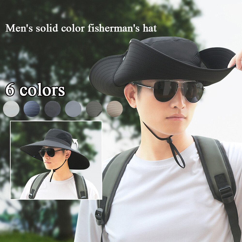 APL Cappelli da Pesca Parasole Uomo con Tesa Larga Protezione UV Outdoor 