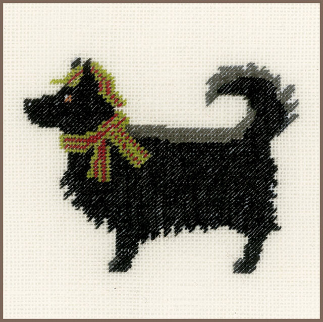 Lanarte Counted cross Stitch Kit " Dog With Hat " PN-0148263