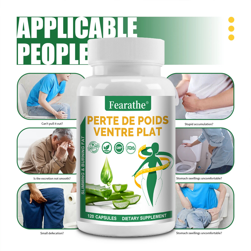Capsules D'Aloe Vera 200 Mg - Concentré 200:1 Détox, Nettoyage Digestif Naturel