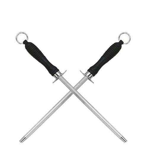 1/2/4 Pcs 11" Stainless Steel Knife Sharpener, Honing Rod, Kitchen Knife Sharpen - Picture 12 of 13