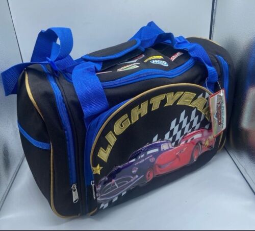Disney-Pixar Cars Duffle Bag Luggage Travel Bag 16"x10"x10" - Picture 2 of 3
