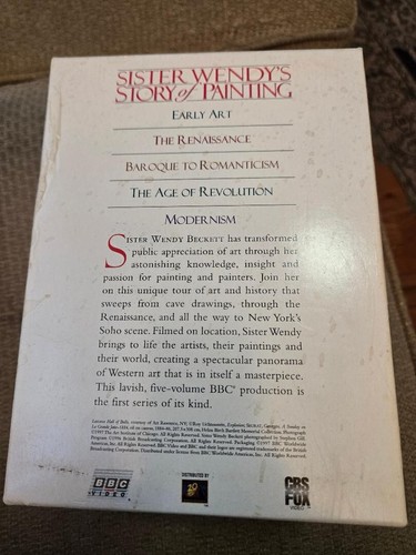 Sister Wendy’s Story of Painting BBC Video 5 VHS Set - Picture 2 of 9