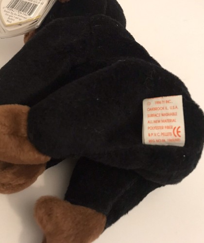 TY Beanie Baby “Congo the Gorilla” #4160 1996 **RARE** Retired & Collectible - Bild 4 von 5