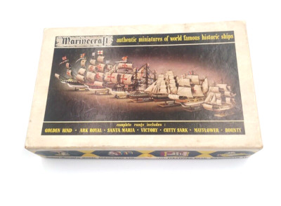 Vintage Holzschiff Bausatz Santa Maria von Model Aerodrome Ltd Birmingham unbenutzt