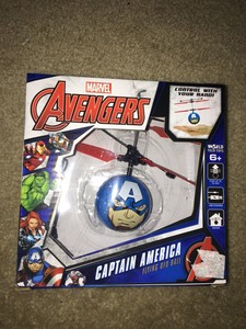 captain america flying ufo ball
