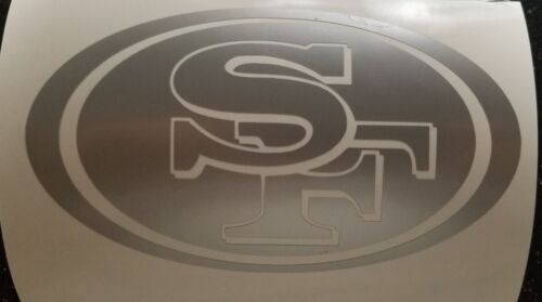 San Francisco 49ers Vinyl Aufkleber Fenster Autos LKW Stoßstangen Laptops Schließfächer etc. - Bild 9 von 27