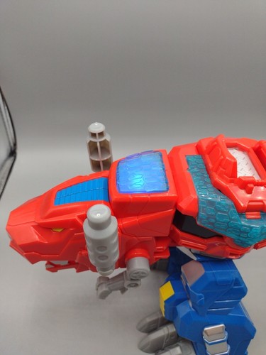 Playskool Heroes TRANSFORMERS Rescue Bots 9” OPTIMUS PRIMAL T-Rex ROBOT - Picture 5 of 6