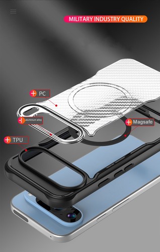 Magnetic Phone Case For Google Pixel 9 Pro XL 8A 9A Clear Magsafe Hard Cover - Picture 6 of 18
