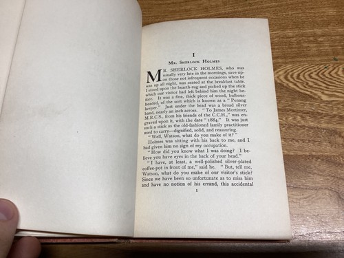 1902 1st US Ed. 2nd Imp. The Hound Of The Baskervilles - Arthur Conan Doyle - Picture 7 of 12