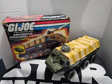 APC Personnel Carrier A.P.C. 1983 G.I. JOE COBRA Vintage 100% COMPLETE w BOX
