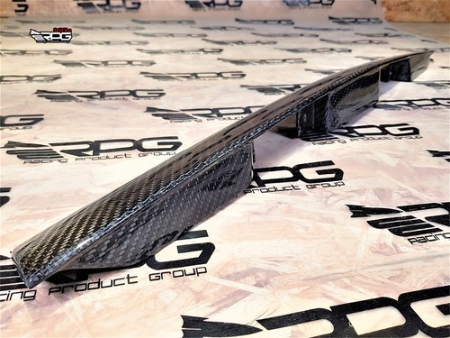 RPG Twill Carbon Trunk Garnish for 11 12 13 14 Subaru Impreza WRX STi GV GE - Picture 5 of 13