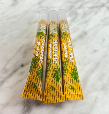 Bath & Body Works Pineapple Presecco Flavor Burst Lip Gloss X3