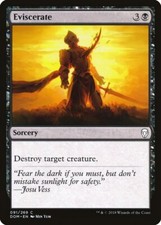 Eviscerate (091) Dominaria DOM MTG Magic