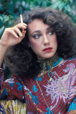 Portrait of actress Marisa Berenson on June 30 1981 in Paris France Old Photo