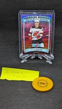 2019-20 O-Pee-Chee Platinum Jack Hughes Marquee Rookies Sunset RC