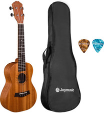 23" Concert Mahogany Ukulele Kit,Natural,Matt UK-23S 