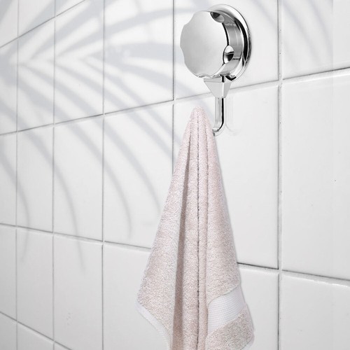 2 Pcs Wall Hooks Suction Cup Towel Hanger Hold No-drill Cups Sucker - Picture 6 of 12