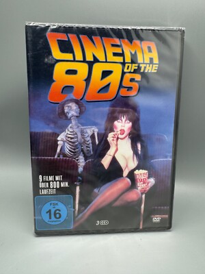 DVD Cinema of the 80s 3 DVDs mit 9 Filmen Neu Ovp Der letzte Countdown Elvira