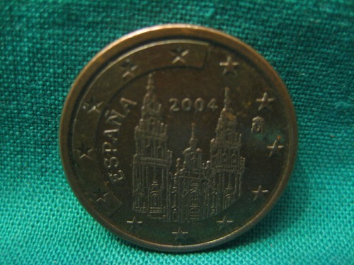2004 Spain-Euro 5 Cent Coin-Lightly Circulated - Picture 3 of 3