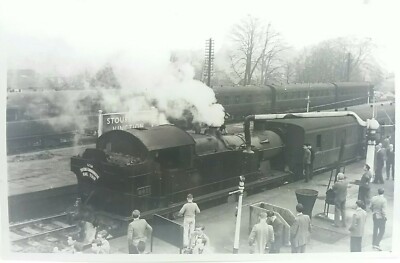  6631 Steam Locomotive Train Stourbridge Junction 1962 Kings Tour Railway Photo