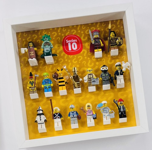 Marco de exhibición de opción múltiple para Lego ® Serie 10 minifiguras - 71001 27cm 25cm - Imagen 2 de 12