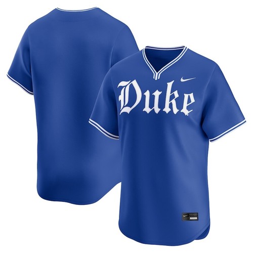 Duke Blue Devils Nike Royal Road College Official NCAA Baseball Limited Jersey