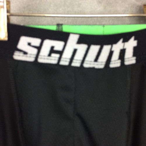 Faja de fútbol acolchada integrada Schutt para hombre talla XXL negra gris verde - Imagen 5 de 16