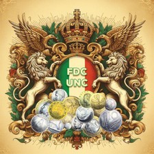 ITALIA - Monete italiane in Fior di Conio (UNC-FDC) Entra e scegli tipo e anno..