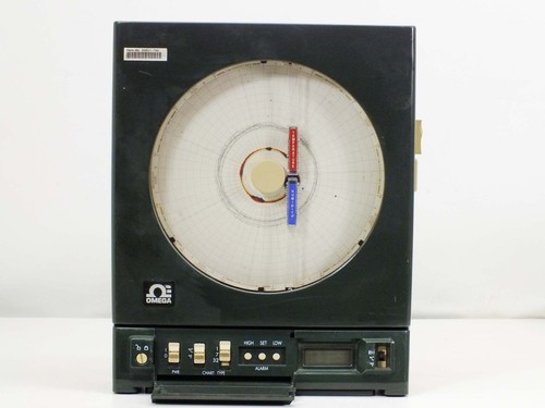 White Box Omega CT485-AL Circular Chart Recorder Temperature Humidity 24 VD - Picture 7 of 10