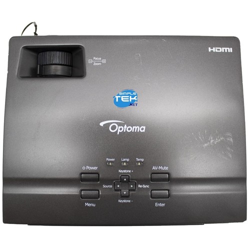 Optoma Ep7155 Projector Hdmi Dlp Vga Rca Portable Mini Videoprojector - Picture 6 of 8
