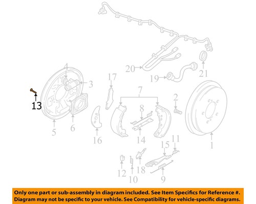 FITS 1985-2004 GEO CHEVROLET TRACKER METRO PIN 96052363 -  NEW OEM 96052363 - Picture 2 of 3