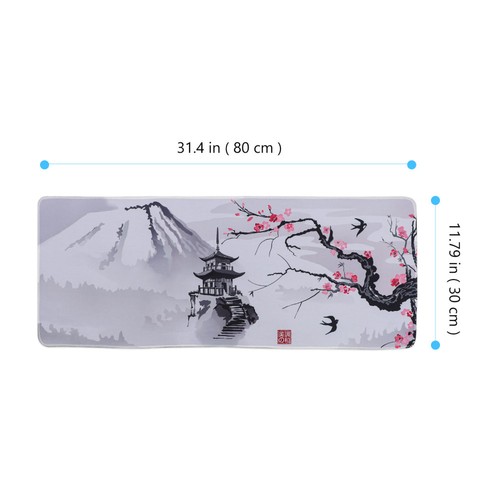 Mouse Pad Computer Mousepad Anti-slip Mouse Pad Laptop Mouse Mat Accessory - Afbeelding 10 van 10