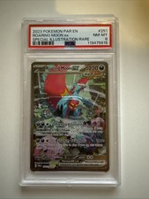 2023 PAR EN Pokemon Roaring Moon ex Special Illustration Rare #251 PSA 8 NM-MT