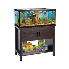 Aquarium Stand with Cabinet for Fish Tank Metal Stand Storage,40 Gallon Fish ...