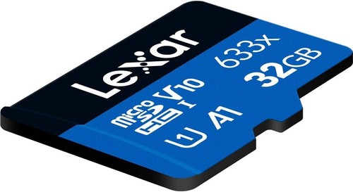 Lexar 32GB (2-Pack) High-Performance 633x micro SD Card w/ 32GB, Black - Zdjęcie 6 z 6