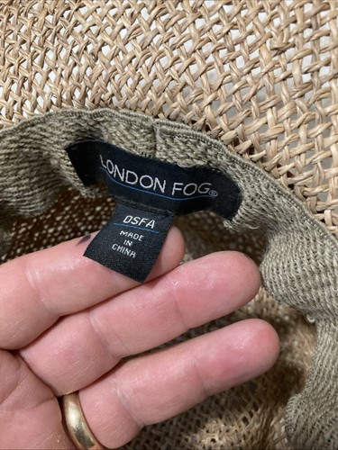 London Fog Straw Hat Headband Cruising, On The Beach, Saturday Night Party Hat - Picture 10 of 12