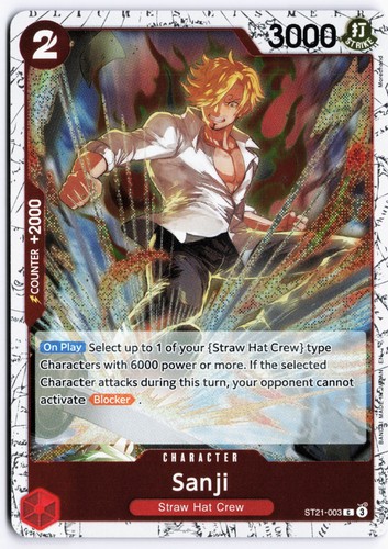 Sanji Premium Booster -The Best- Vol. 2 ST21-003 NM - Bild 1 von 2