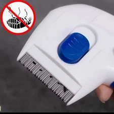 Flea Comb Electric Pet Anti Flea Tick Pest Cat Dog Safe Kills Fleas