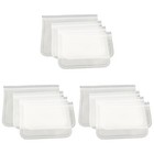  Set of 3 Tüten Versiegeln Speicher Beutel Aufbewahrungsbeutel Für Lebensmittel