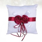 Elegant Wedding Ring Pillow Creative Rose Bride Ring Pillow party ring pillow