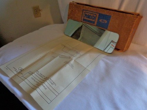 FORD NOS✨ 1966-1973 MUSTANG/ VANITY MIRROR/ SUNVISOR-C6AZ-177A-679-A ESTATE💥 - Picture 1 of 8