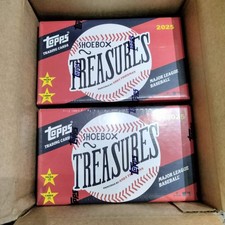 2 x 2025 Topps Shoebox Treasures by Andy Friedman – Collector's Edition IN HAND