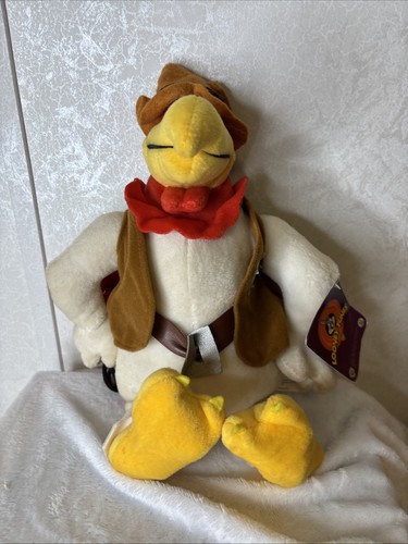 Vintage LooneyTunes Sheriff Nebelhorn Beinhorn Plüschtier Stofftier Hahn 13 Zoll RAR - Bild 2 von 16