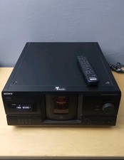 Sony CDP-CX230 Mega 200 CD Compact Disc Player/Changer, Clean, Serviced, Remote