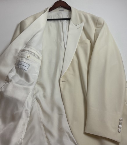 Peter Millar 100% Wolle Spitzes Revers Dinner Sakko Größe 50 L - Bild 5 von 11
