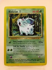 Nidoran - 82/110 - Common - Moderately Played