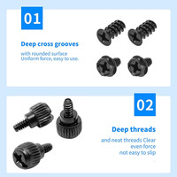 420Pcs Computer Screws, Motherboard Standoffs Kit for Motherboard Laptop Compute 3