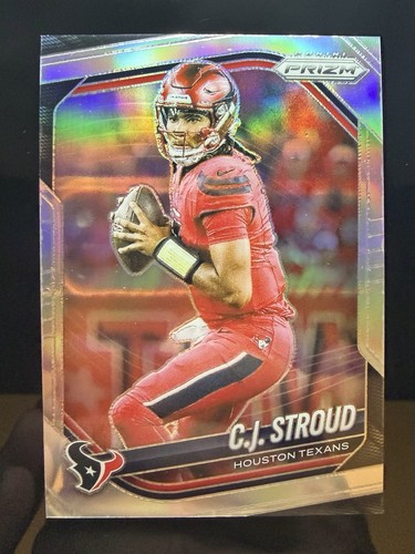 2025 Panini Prizm #143 CJ Stroud Silver Prizm - Houston Texans