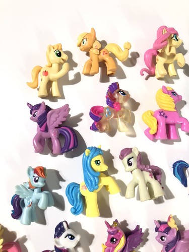 "Lote de 20 mini figuras de My Little Pony Hasbro MLP miniaturas 1,5-2"" bolsa ciega" - Imagen 5 de 5