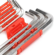 9x Hex Key Set Wrench Combination Chrome Vanadium Steel Screwdriver Repair Tool